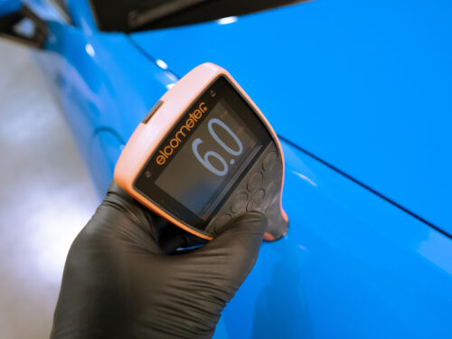 Passenger Front Fender paint reading 2