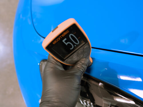 Driver Front Fender paint reading 1