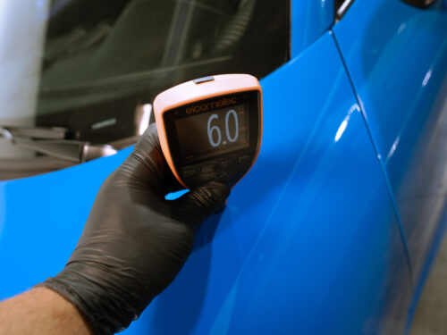 Driver Front Fender paint reading 3