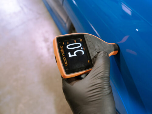 Driver Rear Quarter Panel paint reading 2