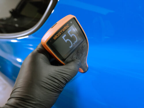 Driver Rear Quarter Panel paint reading 3