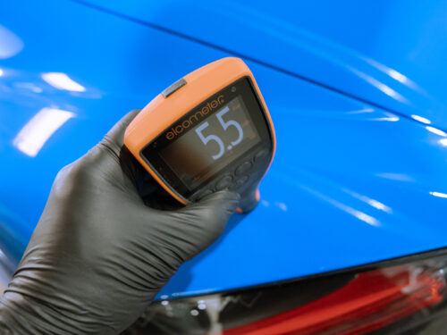 Driver Rear Quarter Panel paint reading 6