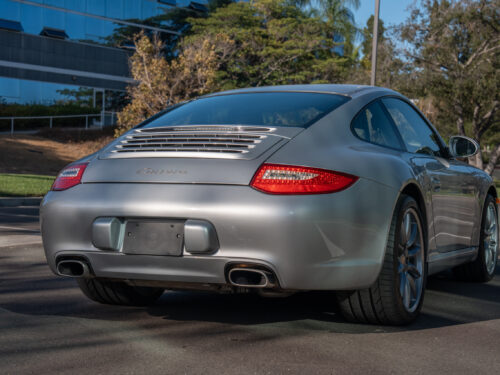 2010 Porsche 911 Carrera in Arctic Silver — Strada Nera San Diego