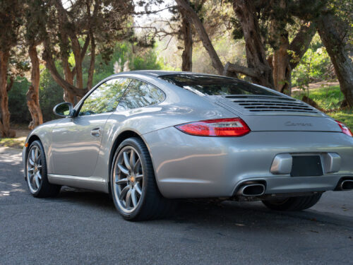 2010 Porsche 911 Carrera in Arctic Silver — Strada Nera San Diego