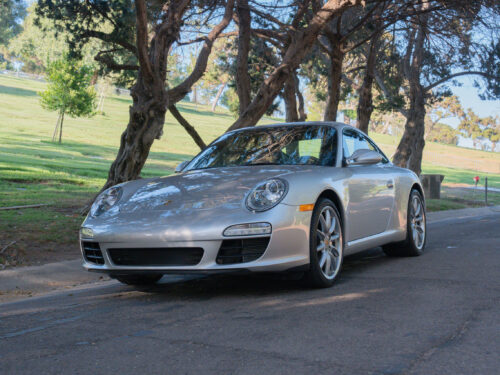 2010 Porsche 911 Carrera in Arctic Silver — Strada Nera San Diego