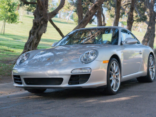 2010 Porsche 911 Carrera in Arctic Silver — Strada Nera San Diego