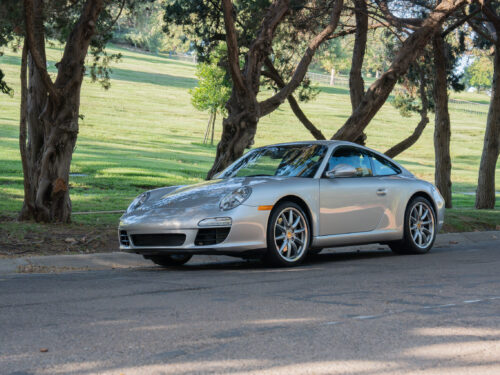 2010 Porsche 911 Carrera in Arctic Silver — Strada Nera San Diego