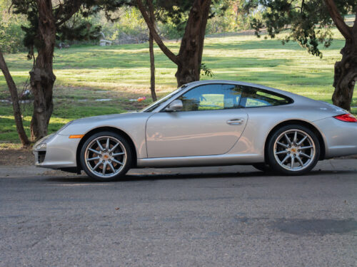 2010 Porsche 911 Carrera in Arctic Silver — Strada Nera San Diego