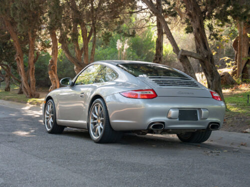 2010 Porsche 911 Carrera in Arctic Silver — Strada Nera San Diego