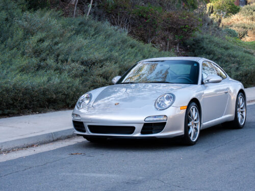 2010 Porsche 911 Carrera in Arctic Silver — Strada Nera San Diego