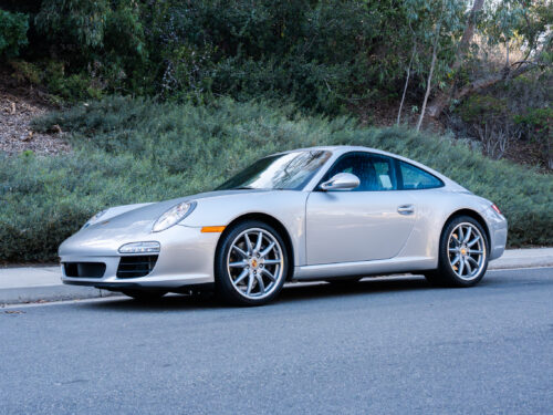 2010 Porsche 911 Carrera in Arctic Silver — Strada Nera San Diego