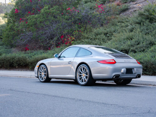 2010 Porsche 911 Carrera in Arctic Silver — Strada Nera San Diego