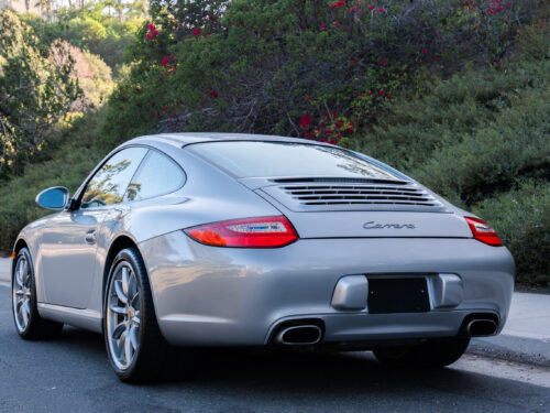 2010 Porsche 911 Carrera in Arctic Silver — Strada Nera San Diego