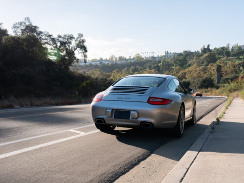 2010 Porsche 911 Carrera in Arctic Silver — Strada Nera San Diego