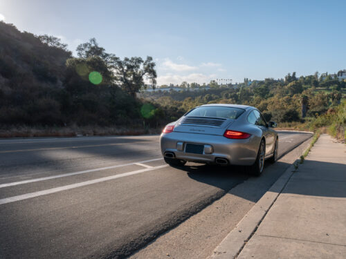 2010 Porsche 911 Carrera in Arctic Silver — Strada Nera San Diego