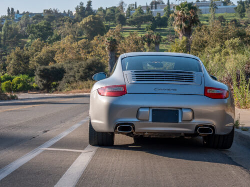 2010 Porsche 911 Carrera in Arctic Silver — Strada Nera San Diego