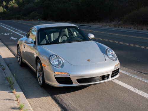 2010 Porsche 911 Carrera in Arctic Silver — Strada Nera San Diego