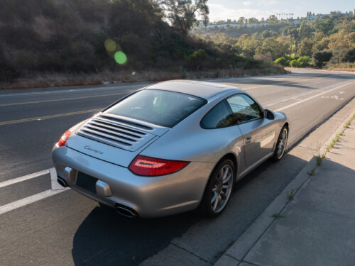 2010 Porsche 911 Carrera in Arctic Silver — Strada Nera San Diego