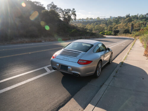 2010 Porsche 911 Carrera in Arctic Silver — Strada Nera San Diego