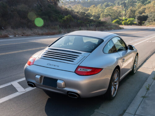 2010 Porsche 911 Carrera in Arctic Silver — Strada Nera San Diego