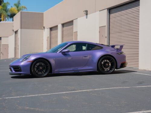 2024 Porsche 911 Carrera GTS in PTS Viola Purple Metallic — Strada Nera San Diego