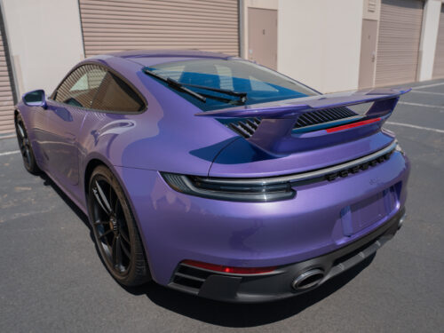 2024 Porsche 911 Carrera GTS in PTS Viola Purple Metallic — Strada Nera San Diego