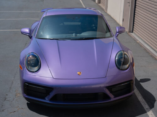 2024 Porsche 911 Carrera GTS in PTS Viola Purple Metallic — Strada Nera San Diego