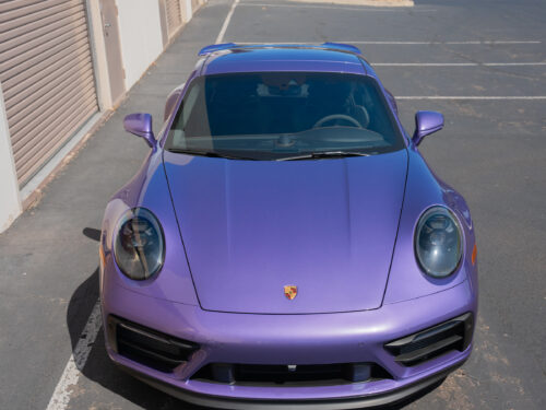 2024 Porsche 911 Carrera GTS in PTS Viola Purple Metallic — Strada Nera San Diego