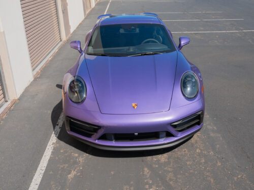 2024 Porsche 911 Carrera GTS in PTS Viola Purple Metallic — Strada Nera San Diego