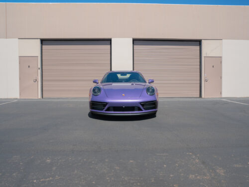 2024 Porsche 911 Carrera GTS in PTS Viola Purple Metallic — Strada Nera San Diego