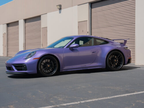 2024 Porsche 911 Carrera GTS in PTS Viola Purple Metallic — Strada Nera San Diego