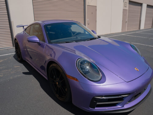 2024 Porsche 911 Carrera GTS in PTS Viola Purple Metallic — Strada Nera San Diego