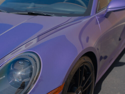 2024 Porsche 911 Carrera GTS in PTS Viola Purple Metallic — Strada Nera San Diego