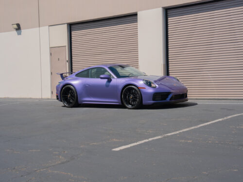 2024 Porsche 911 Carrera GTS in PTS Viola Purple Metallic — Strada Nera San Diego