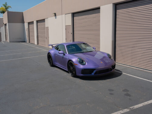 2024 Porsche 911 Carrera GTS in PTS Viola Purple Metallic — Strada Nera San Diego