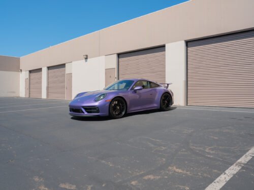 2024 Porsche 911 Carrera GTS in PTS Viola Purple Metallic — Strada Nera San Diego