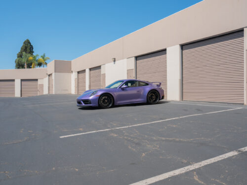 2024 Porsche 911 Carrera GTS in PTS Viola Purple Metallic — Strada Nera San Diego
