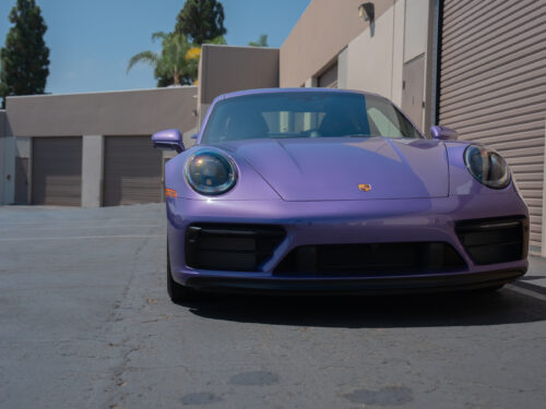2024 Porsche 911 Carrera GTS in PTS Viola Purple Metallic — Strada Nera San Diego
