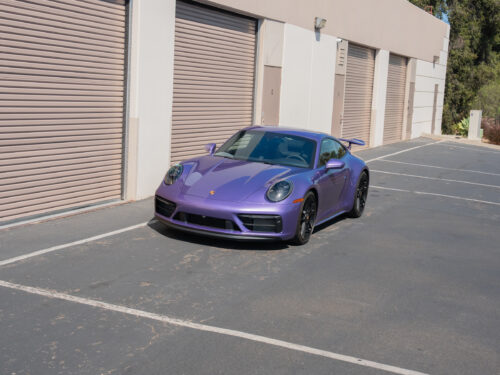 2024 Porsche 911 Carrera GTS in PTS Viola Purple Metallic — Strada Nera San Diego