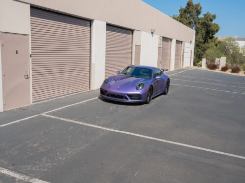 2024 Porsche 911 Carrera GTS in PTS Viola Purple Metallic — Strada Nera San Diego