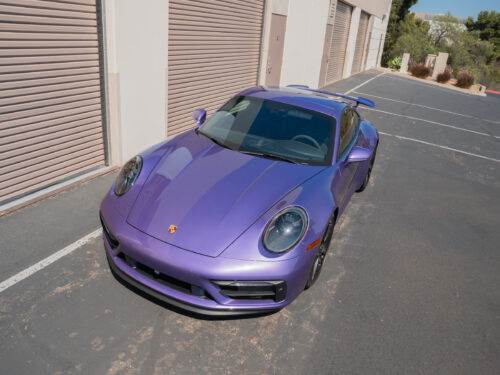 2024 Porsche 911 Carrera GTS in PTS Viola Purple Metallic — Strada Nera San Diego