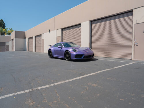 2024 Porsche 911 Carrera GTS in PTS Viola Purple Metallic — Strada Nera San Diego