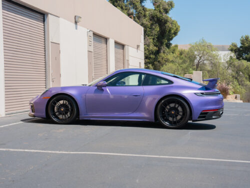 2024 Porsche 911 Carrera GTS in PTS Viola Purple Metallic — Strada Nera San Diego