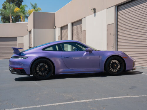 2024 Porsche 911 Carrera GTS in PTS Viola Purple Metallic — Strada Nera San Diego