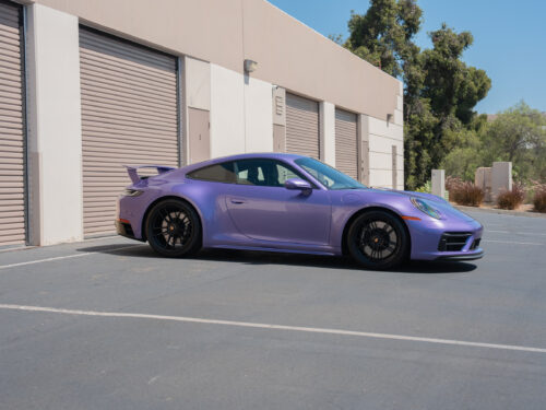 2024 Porsche 911 Carrera GTS in PTS Viola Purple Metallic — Strada Nera San Diego