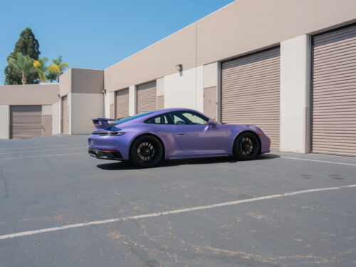 2024 Porsche 911 Carrera GTS in PTS Viola Purple Metallic — Strada Nera San Diego