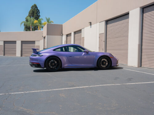 2024 Porsche 911 Carrera GTS in PTS Viola Purple Metallic — Strada Nera San Diego