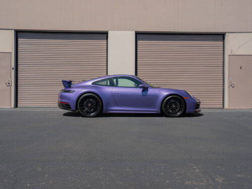 2024 Porsche 911 Carrera GTS in PTS Viola Purple Metallic — Strada Nera San Diego