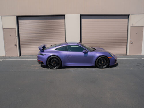 2024 Porsche 911 Carrera GTS in PTS Viola Purple Metallic — Strada Nera San Diego