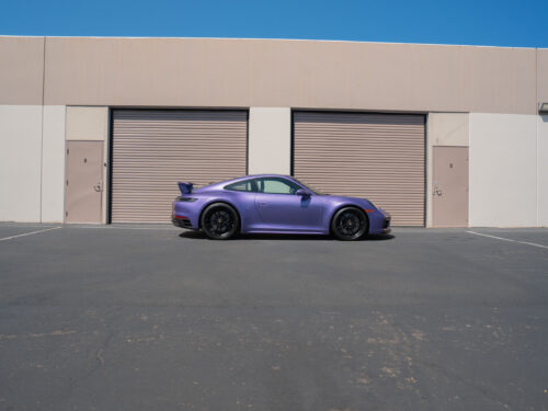 2024 Porsche 911 Carrera GTS in PTS Viola Purple Metallic — Strada Nera San Diego